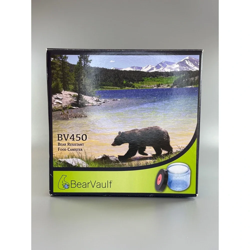 BearVault BV450 Bear Resistant Food Container 7.2L / 440 cu in — New